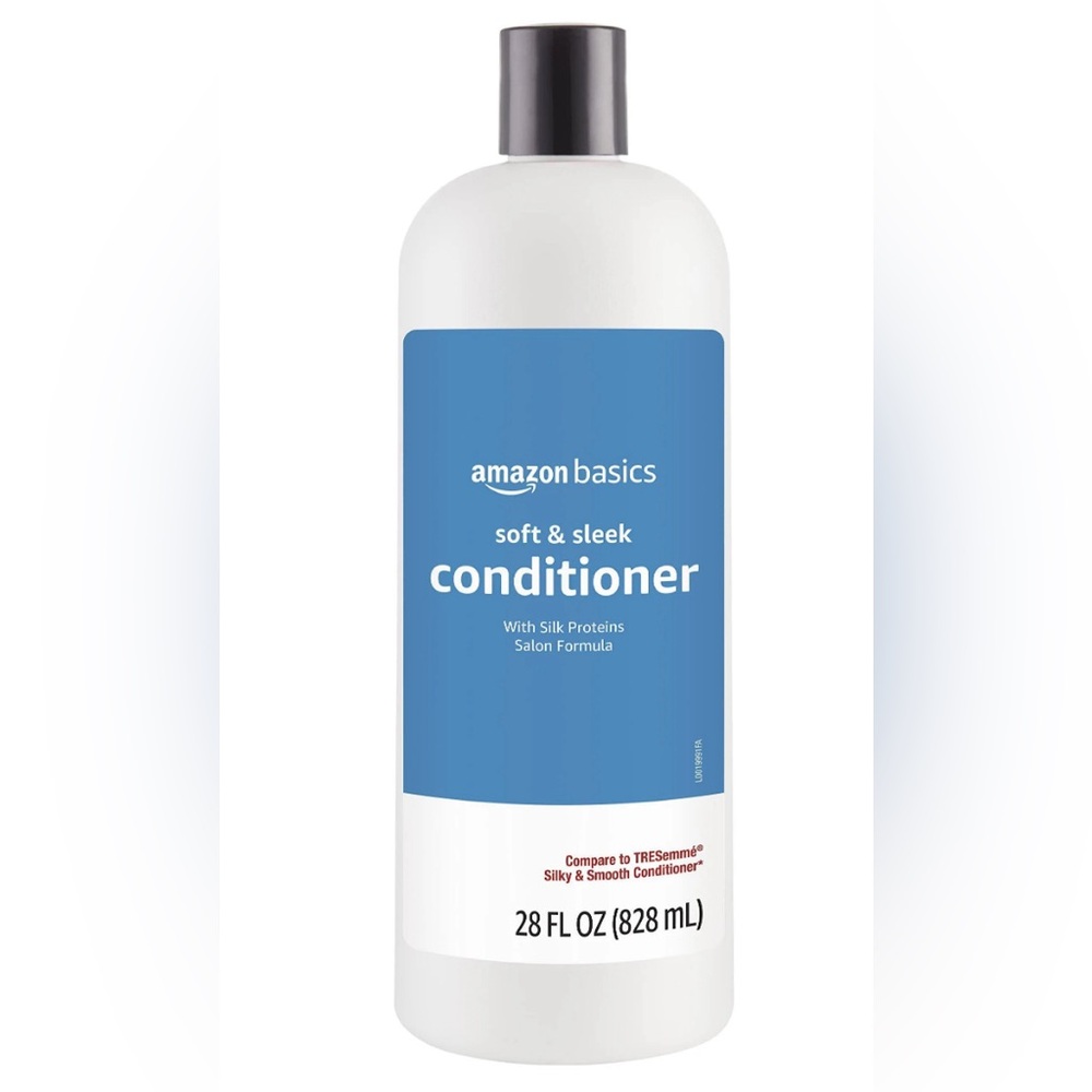 Amazon Basics Soft & Sleek Conditioner for Dry or Damaged Hair, 28 Fluid Ounce